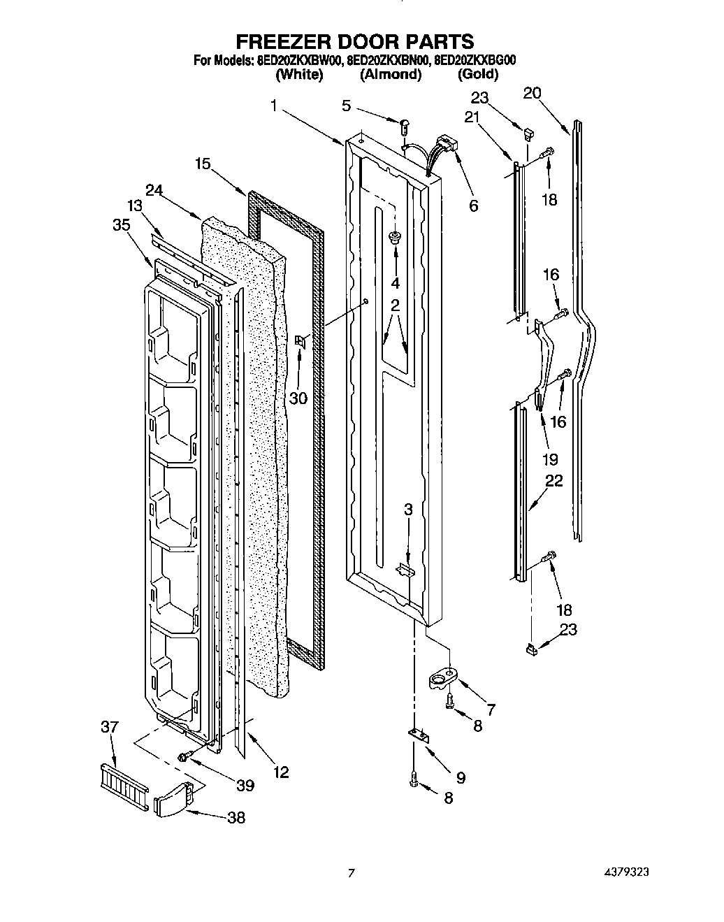 05 - FREEZER DOOR
