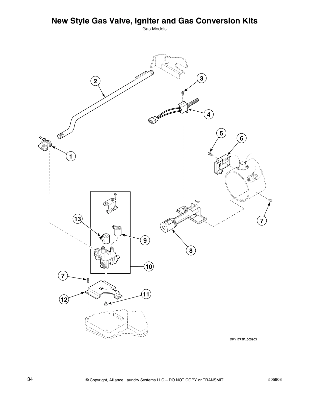 New Style Gas Valve, Igniter and Gas Conversion Kits