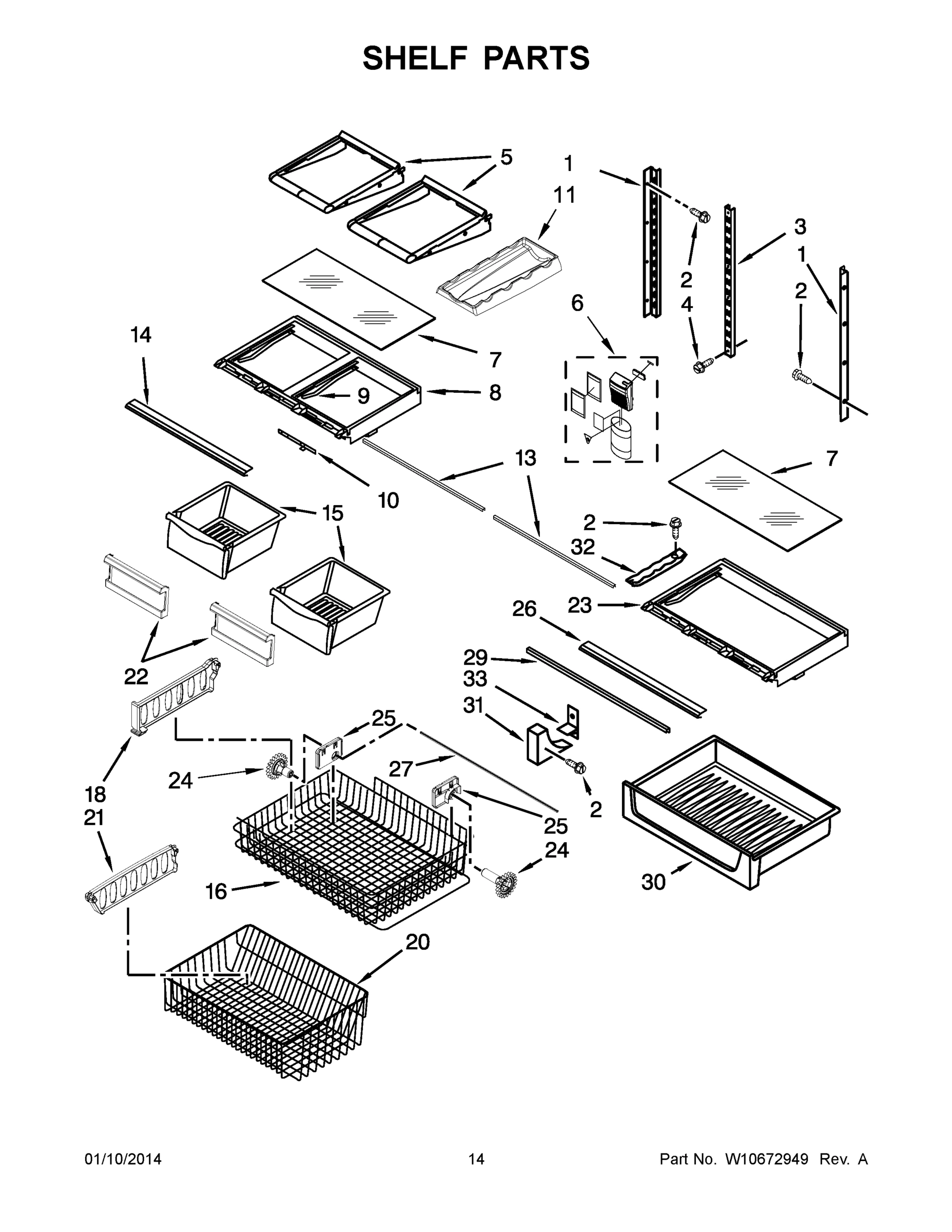08 - SHELF PARTS