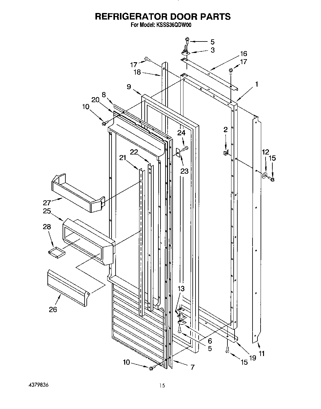 11 - REFRIGERATOR DOOR