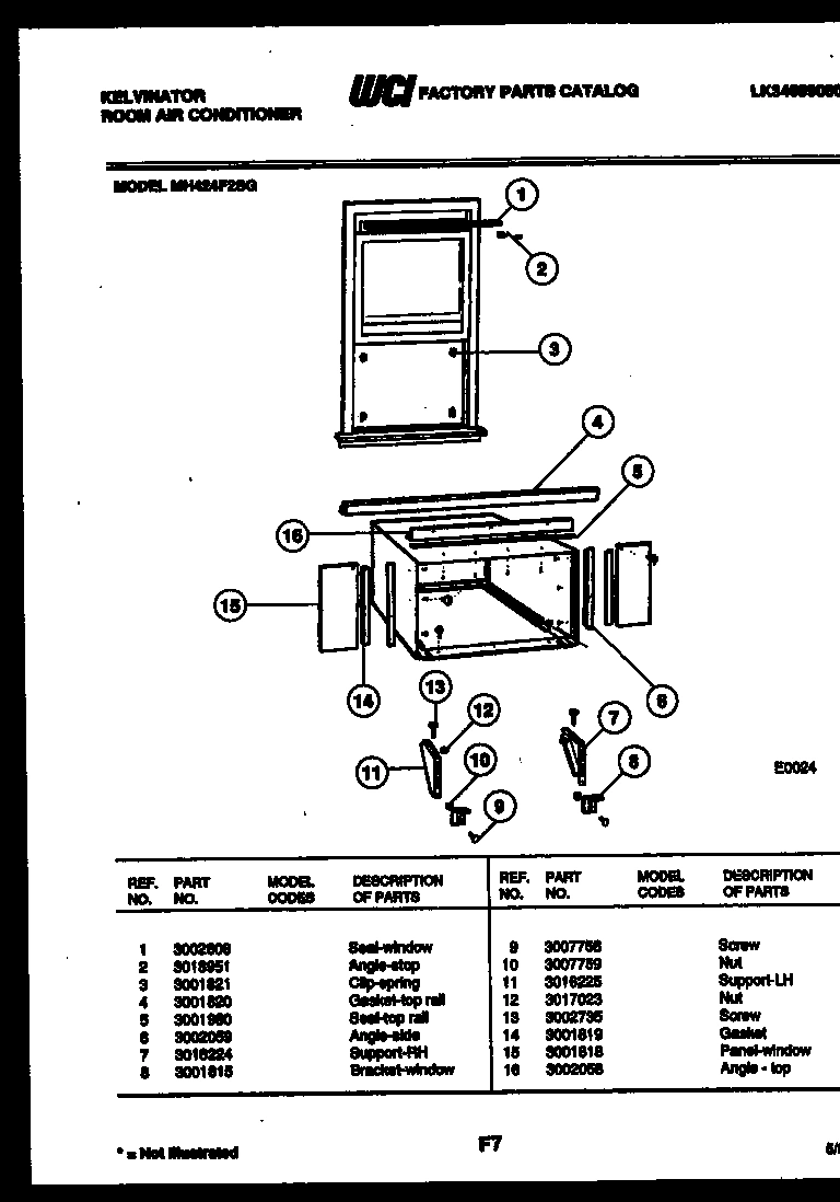 06 - CABINET AND INSTALLATION PARTS