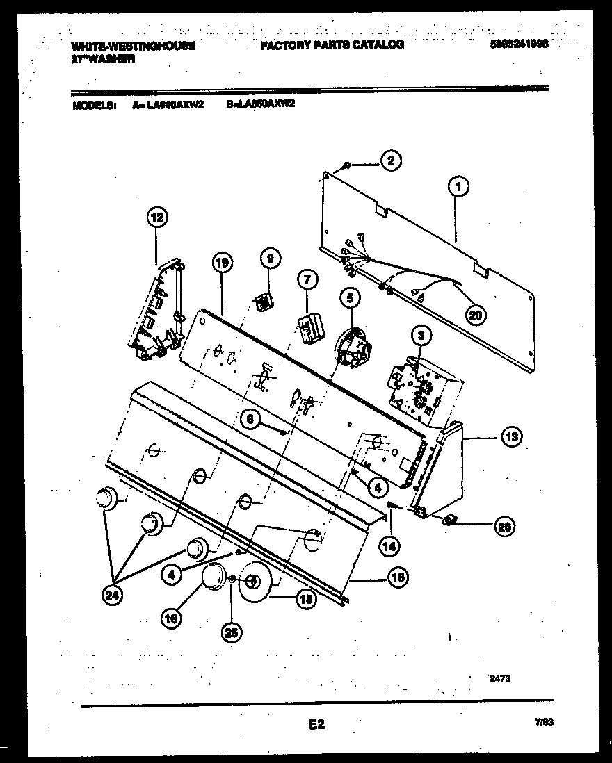 05 - CONSOLE AND CONTROL PARTS