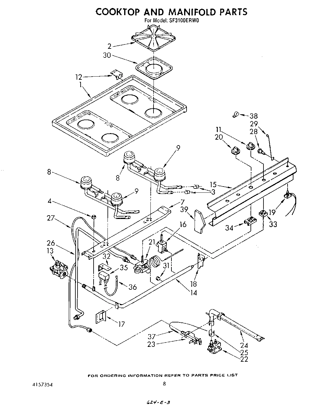 06 - COOK TOP AND MANIFOLD , LITERATURE