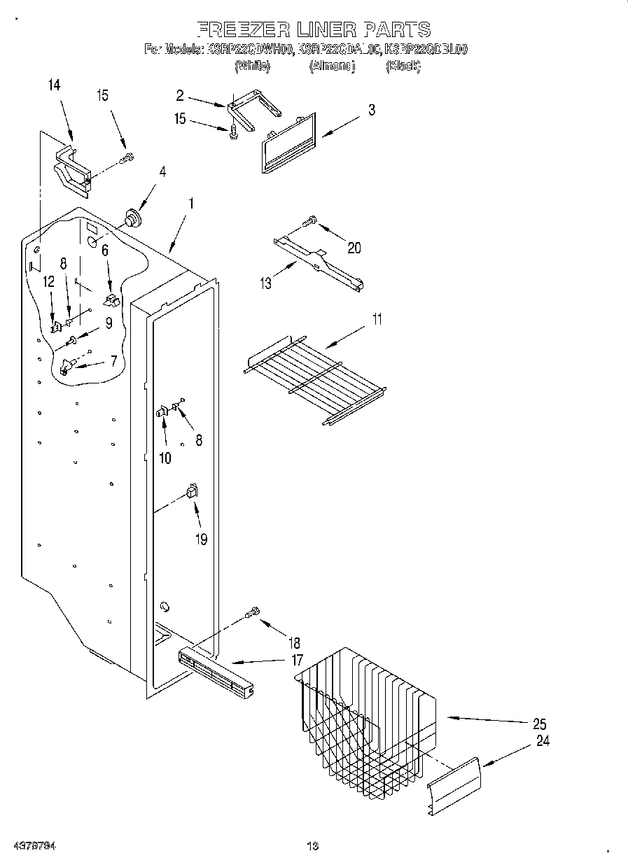 08 - FREEZER LINER
