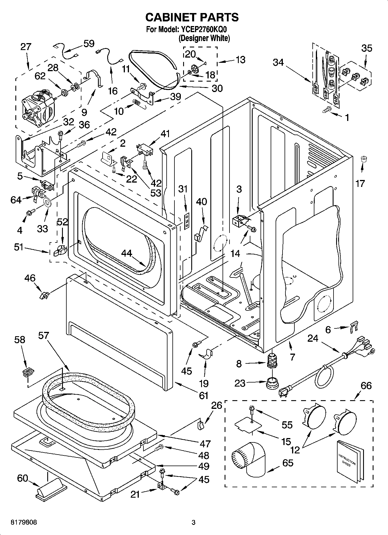 02 - CABINET PARTS