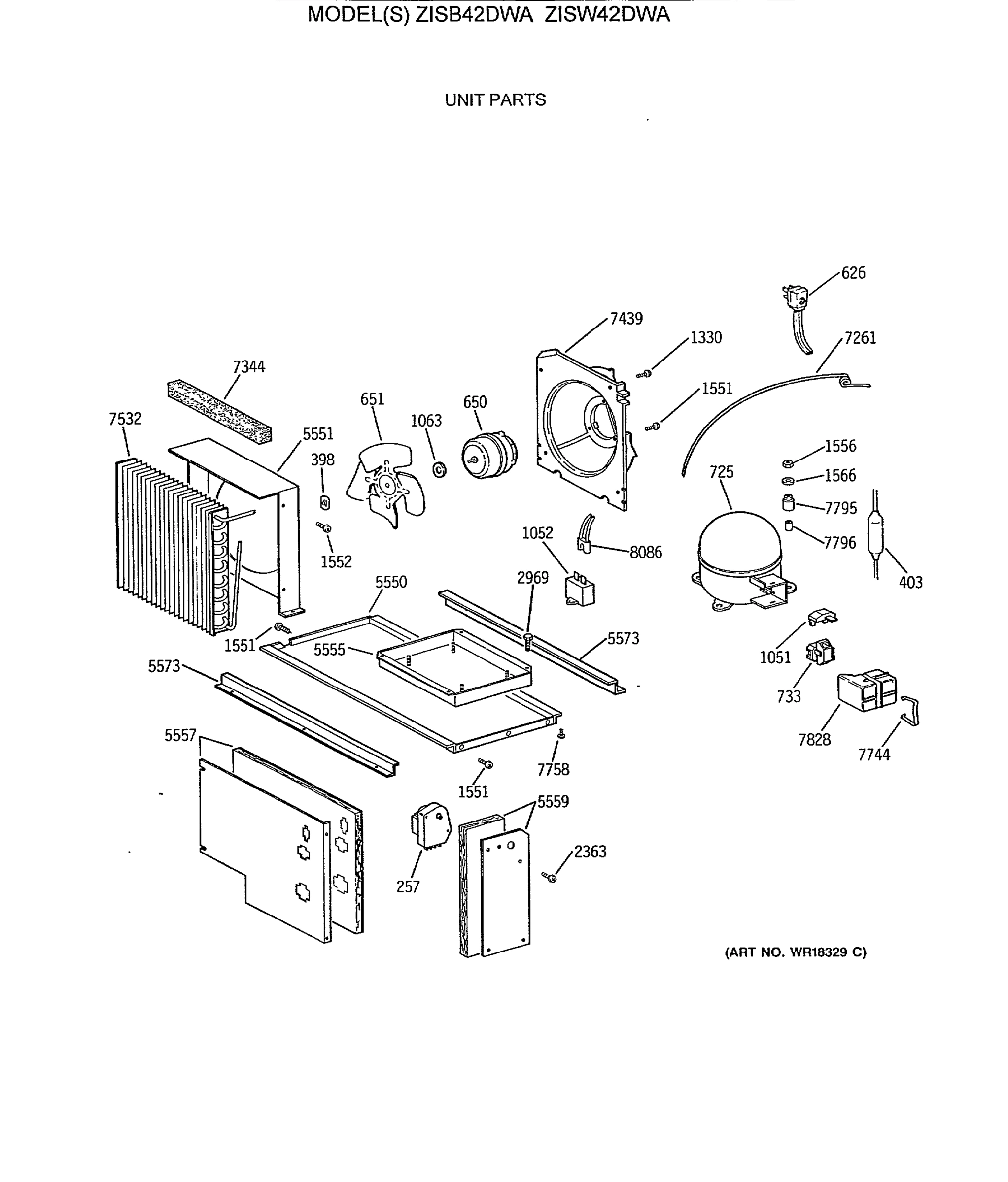 UNIT PARTS