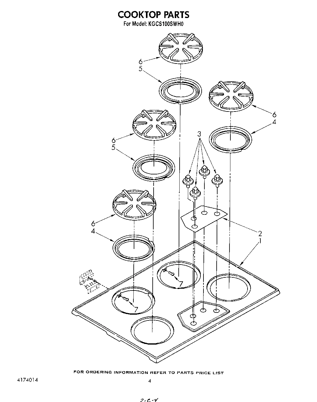 03 - COOKTOP PARTS