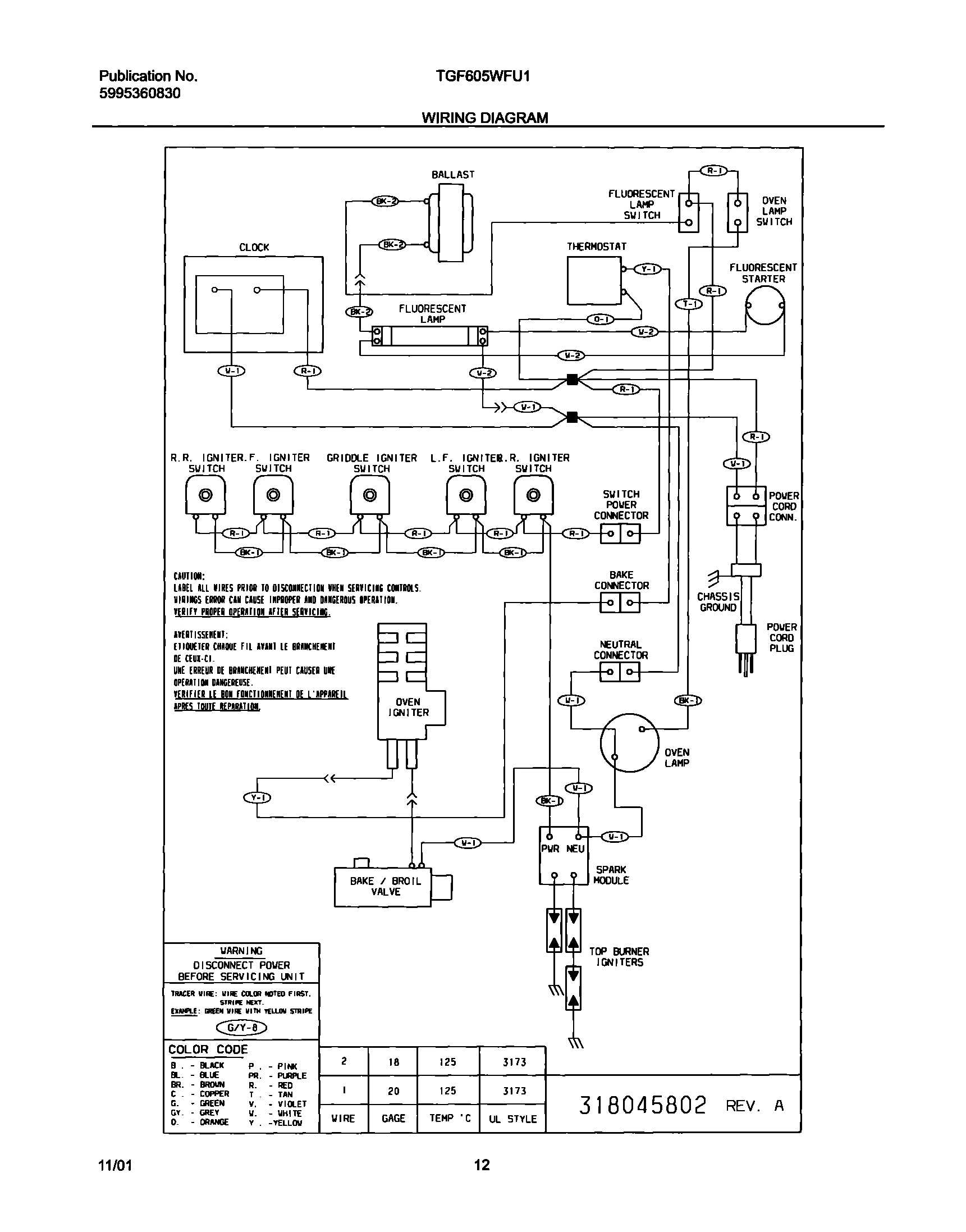 12 - WIRING DIAGRAM