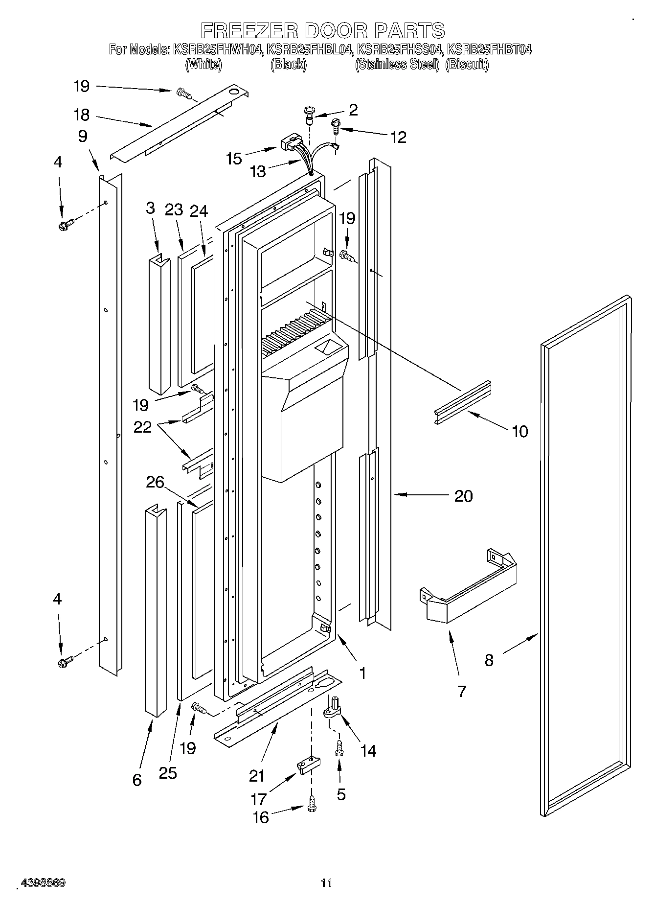 07 - FREEZER DOOR