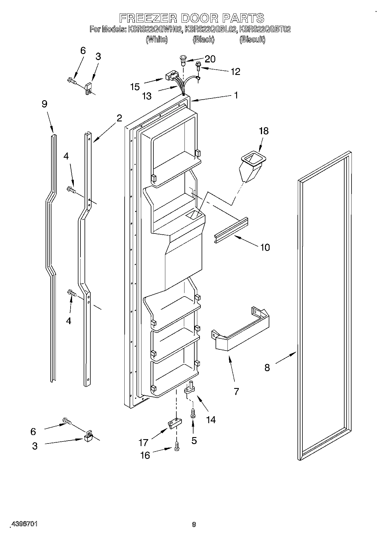 06 - FREEZER DOOR