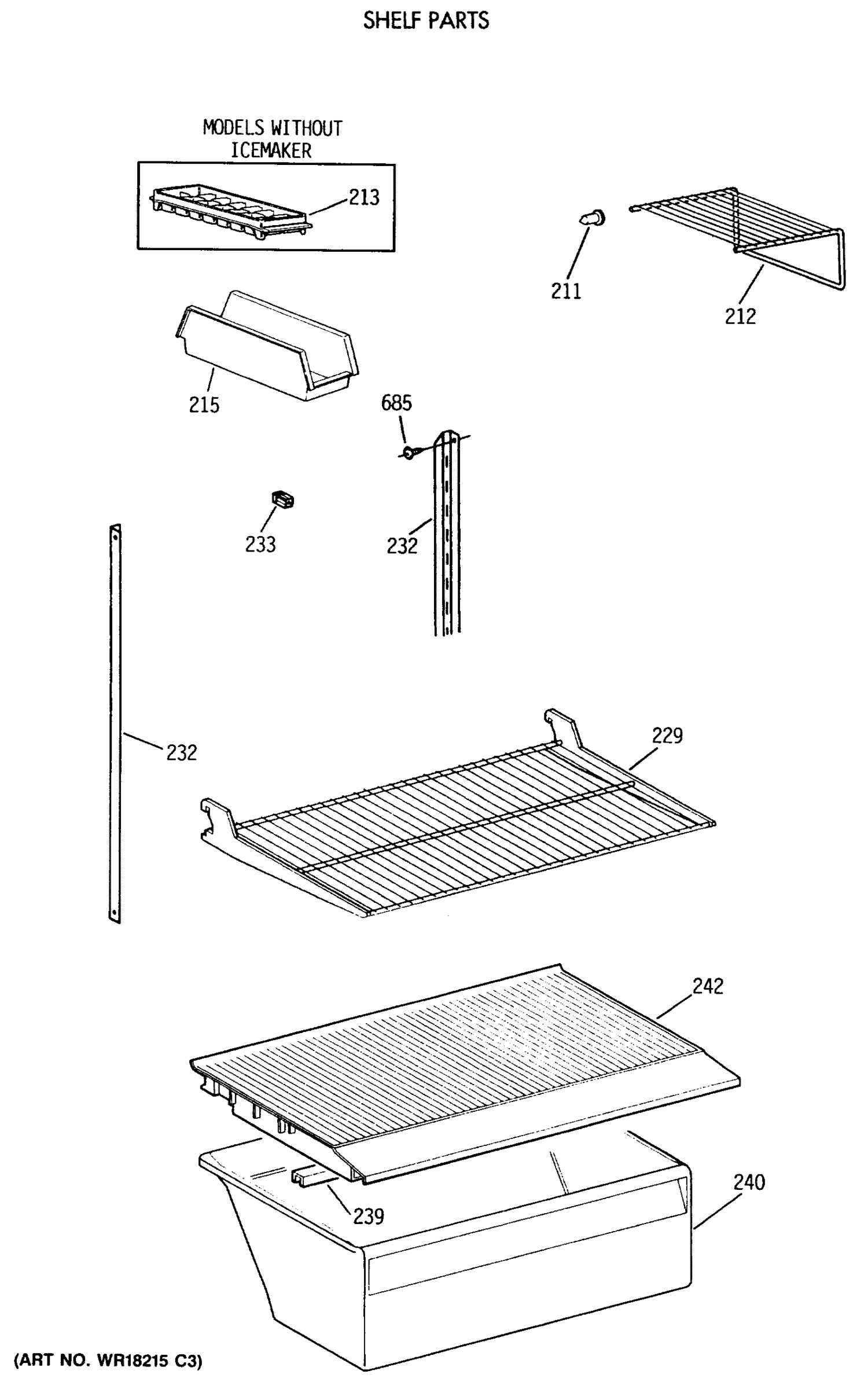SHELF PARTS