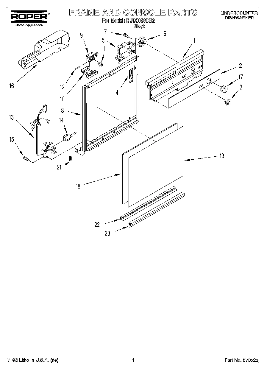 01 - FRAME AND CONSOLE