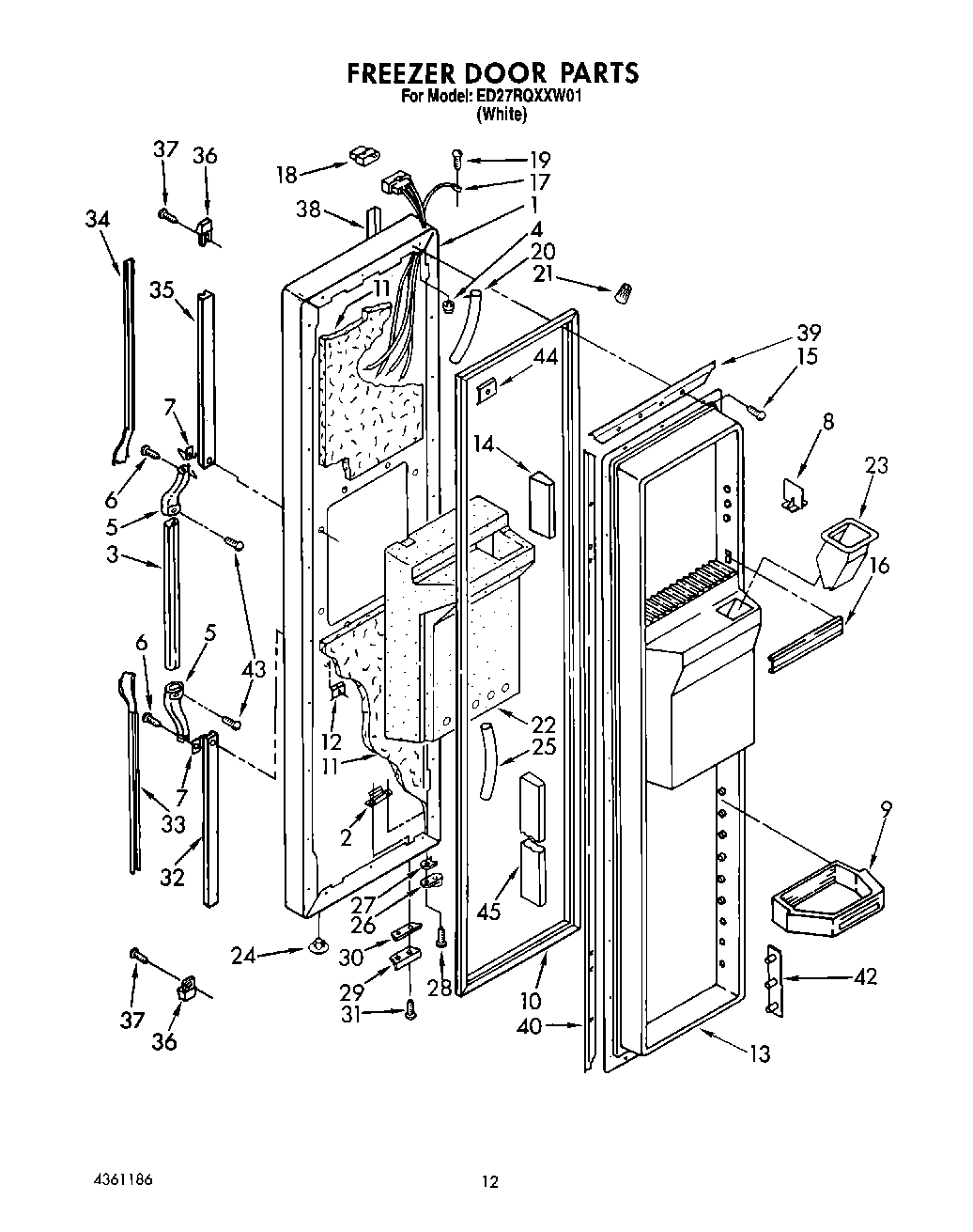 08 - FREEZER DOOR