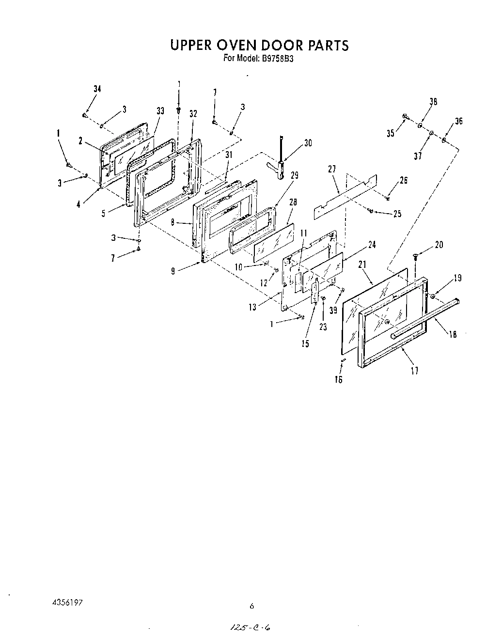 05 - UPPER OVEN DOOR