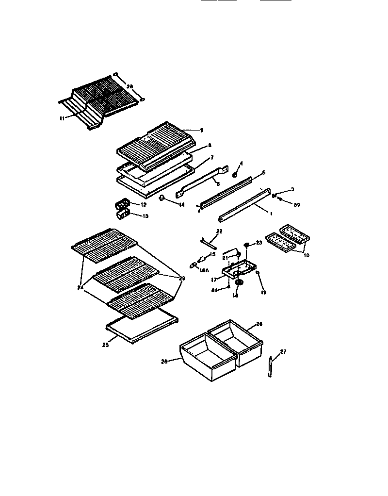 04 - SHELVES, CONTROLS, DIVIDER, MULLION