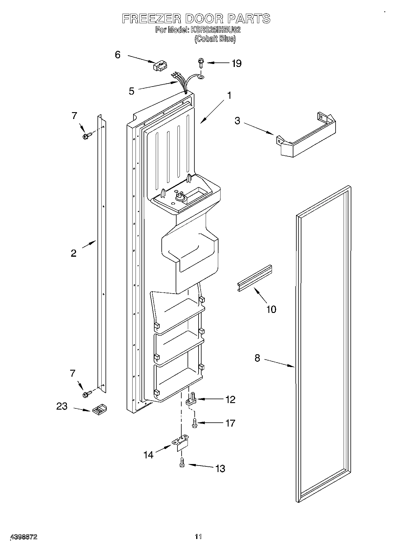 07 - FREEZER DOOR