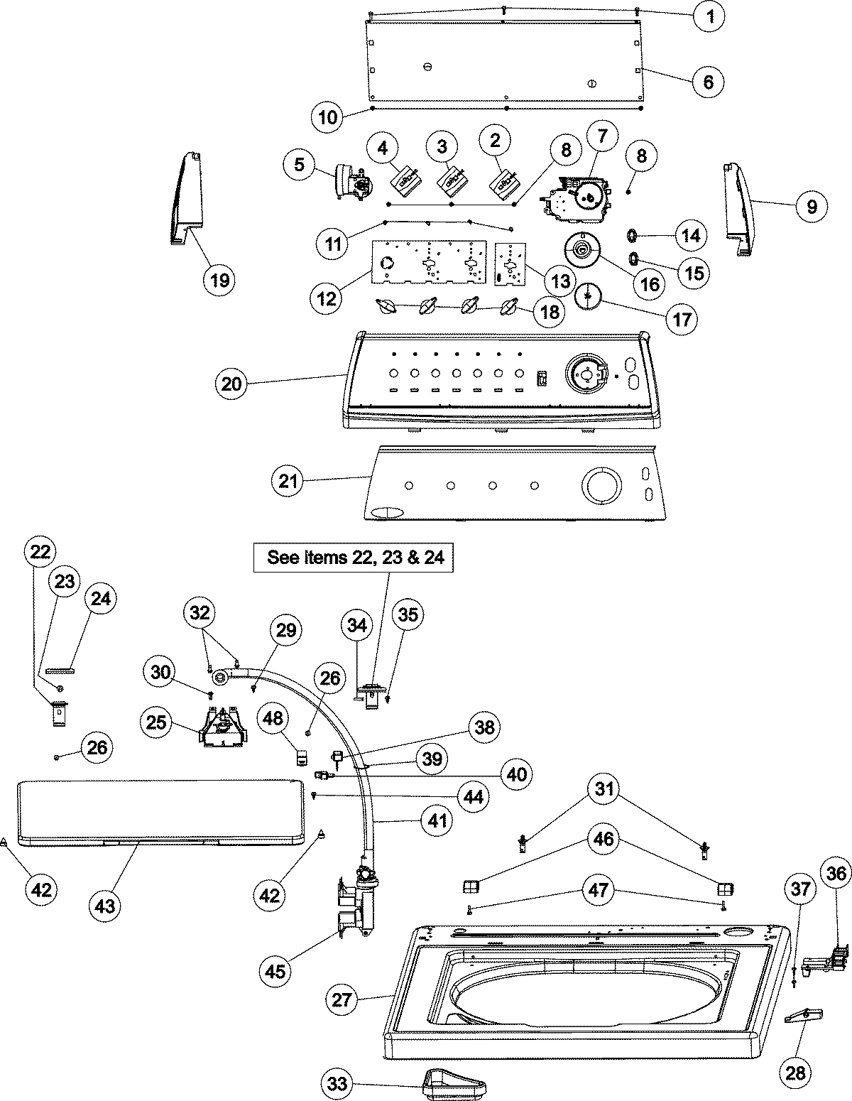 04 - CONTROL PANEL & TOP (AAV9000)