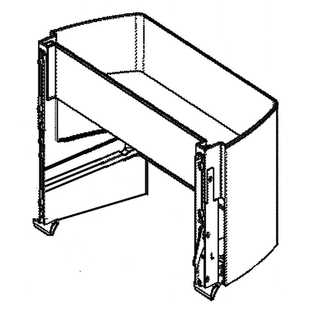 MDQ63238501 LG Bucket Frame