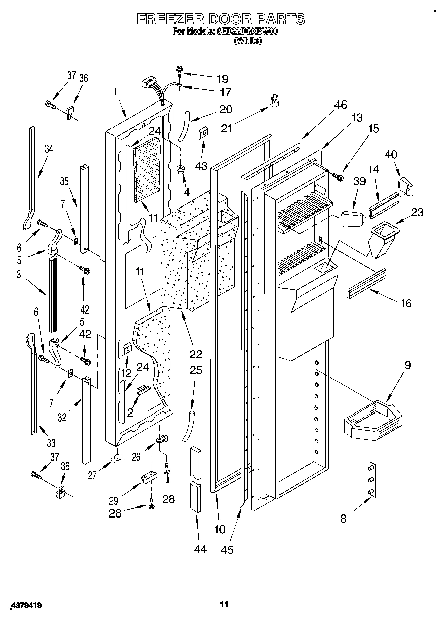 07 - FREEZER DOOR