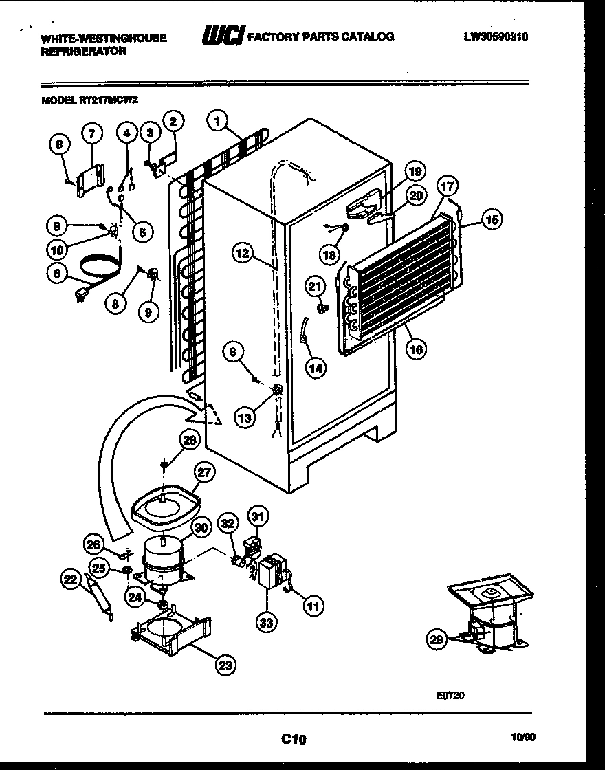 05 - SYSTEM AND AUTOMATIC DEFROST PARTS