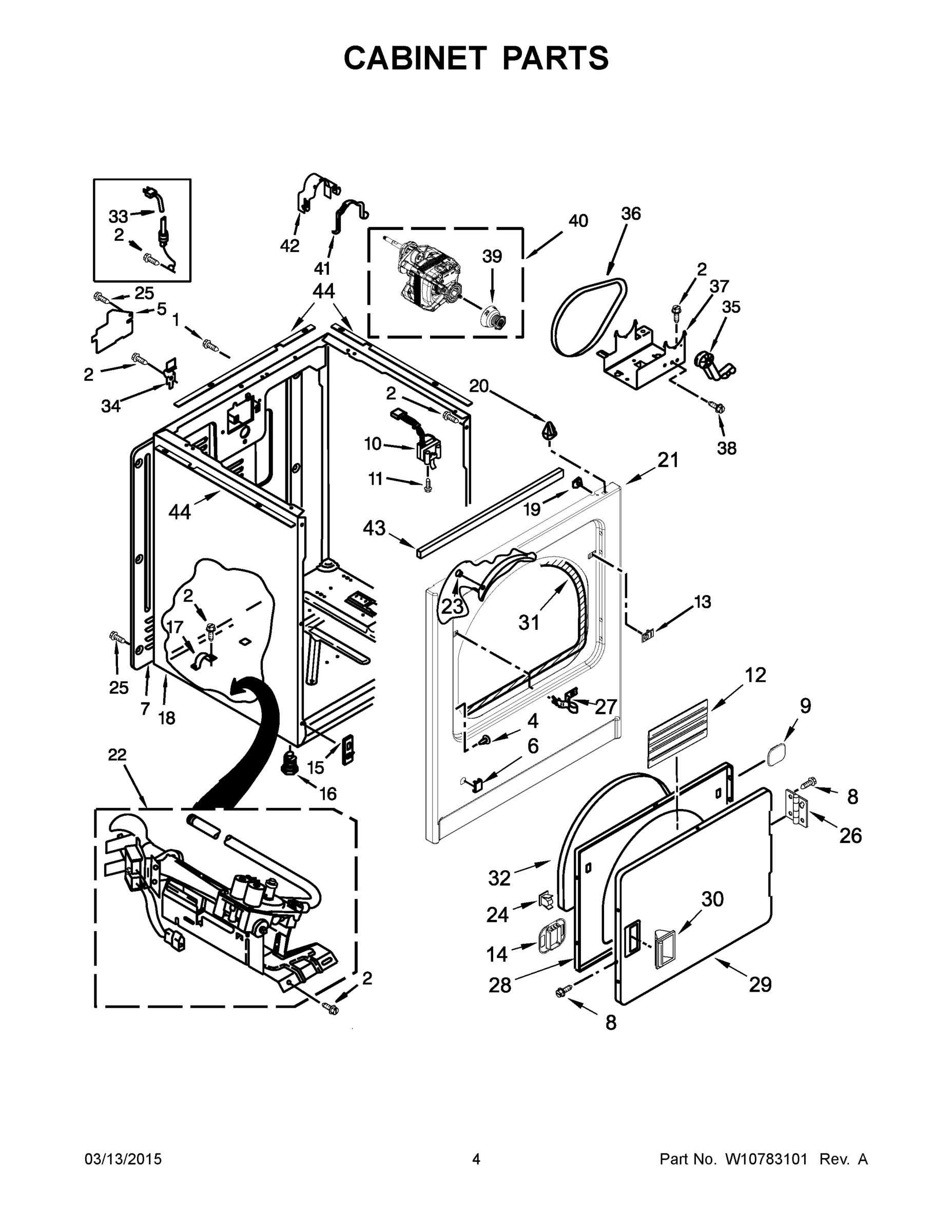 03 - CABINET PARTS