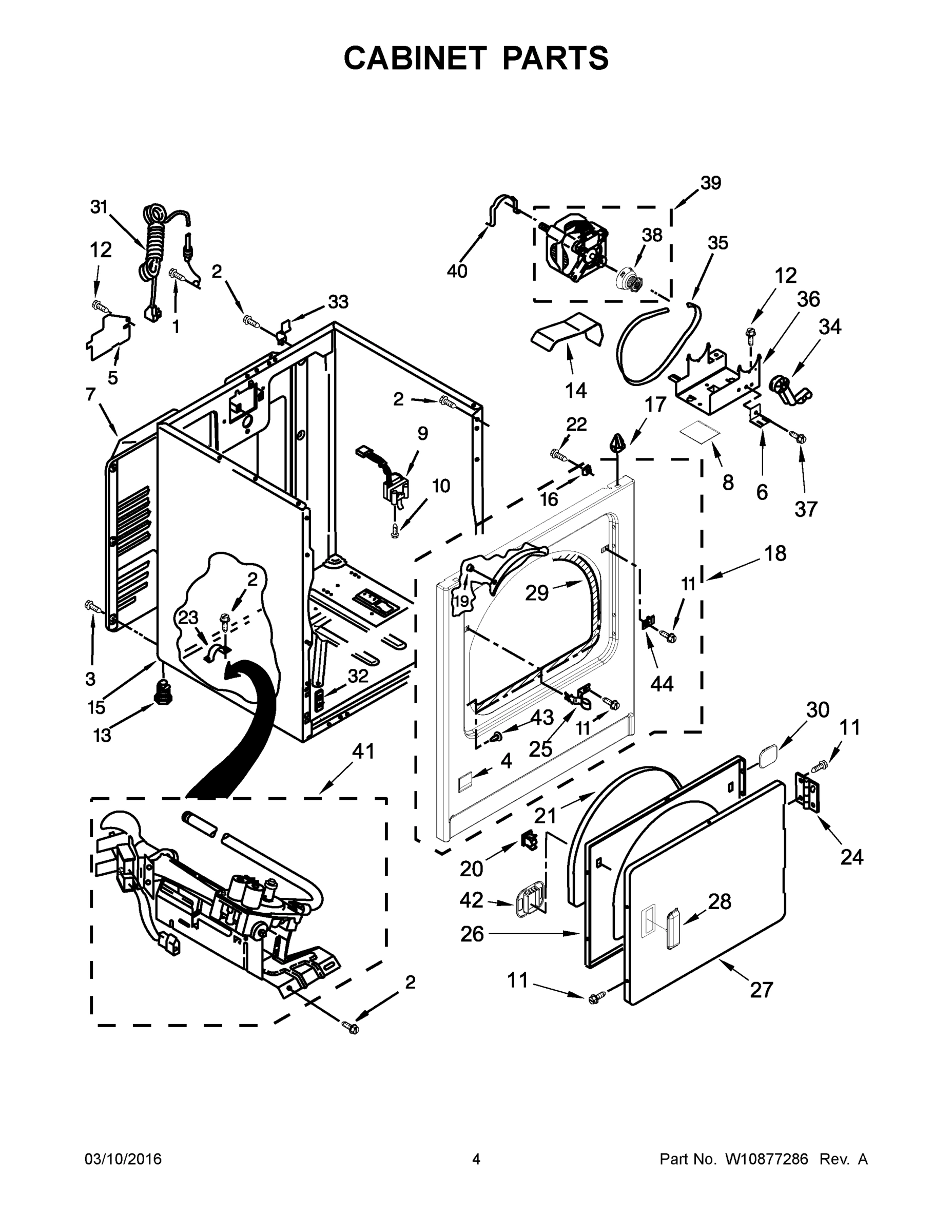03 - CABINET PARTS