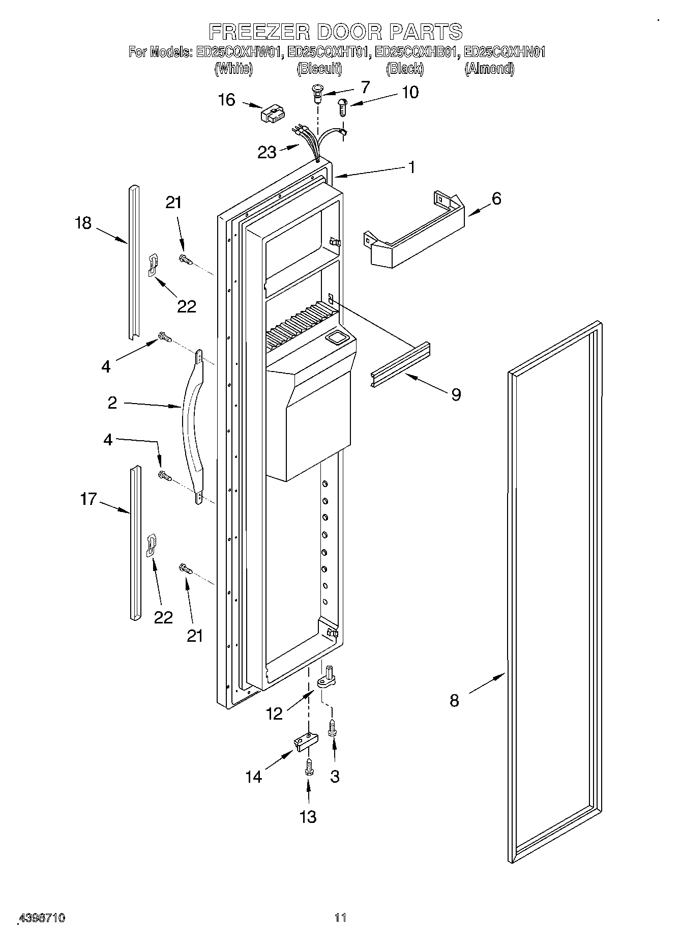 07 - FREEZER DOOR