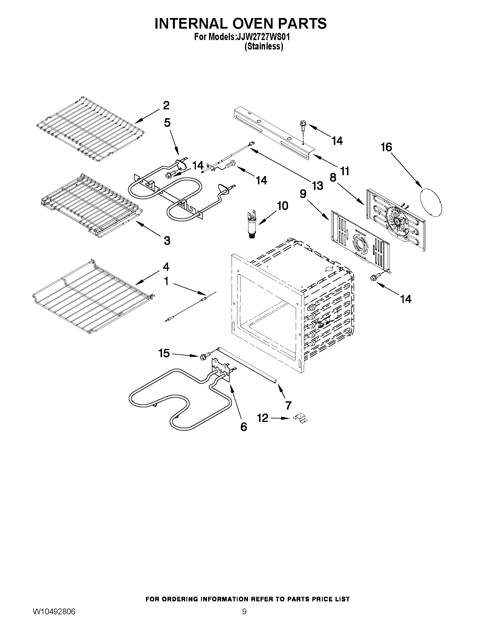 05 - INTERNAL OVEN PARTS