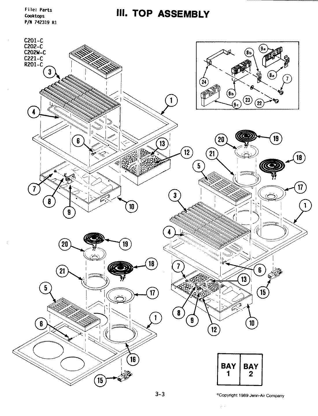 04 - TOP ASSEMBLY (C221-C)
