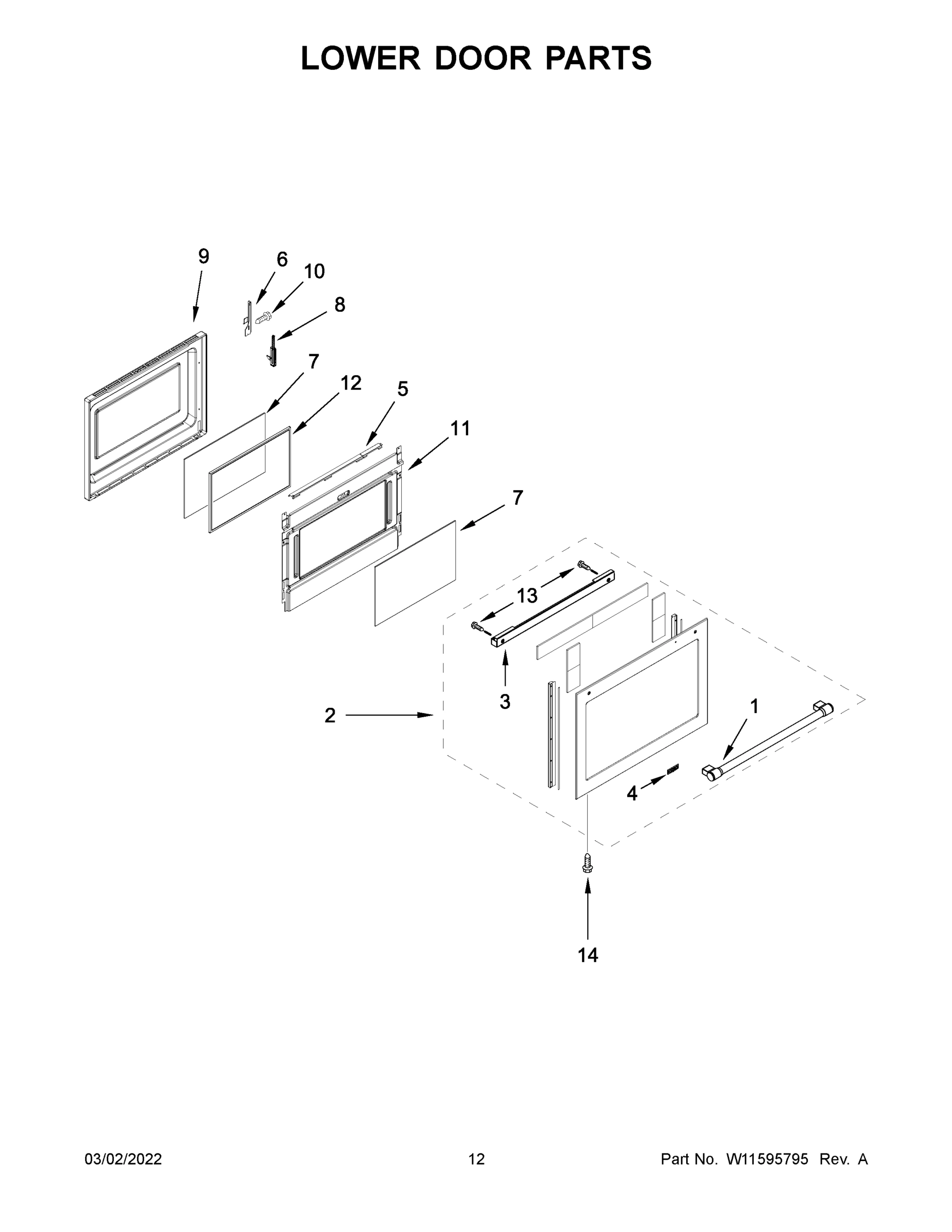 07 - LOWER DOOR PARTS