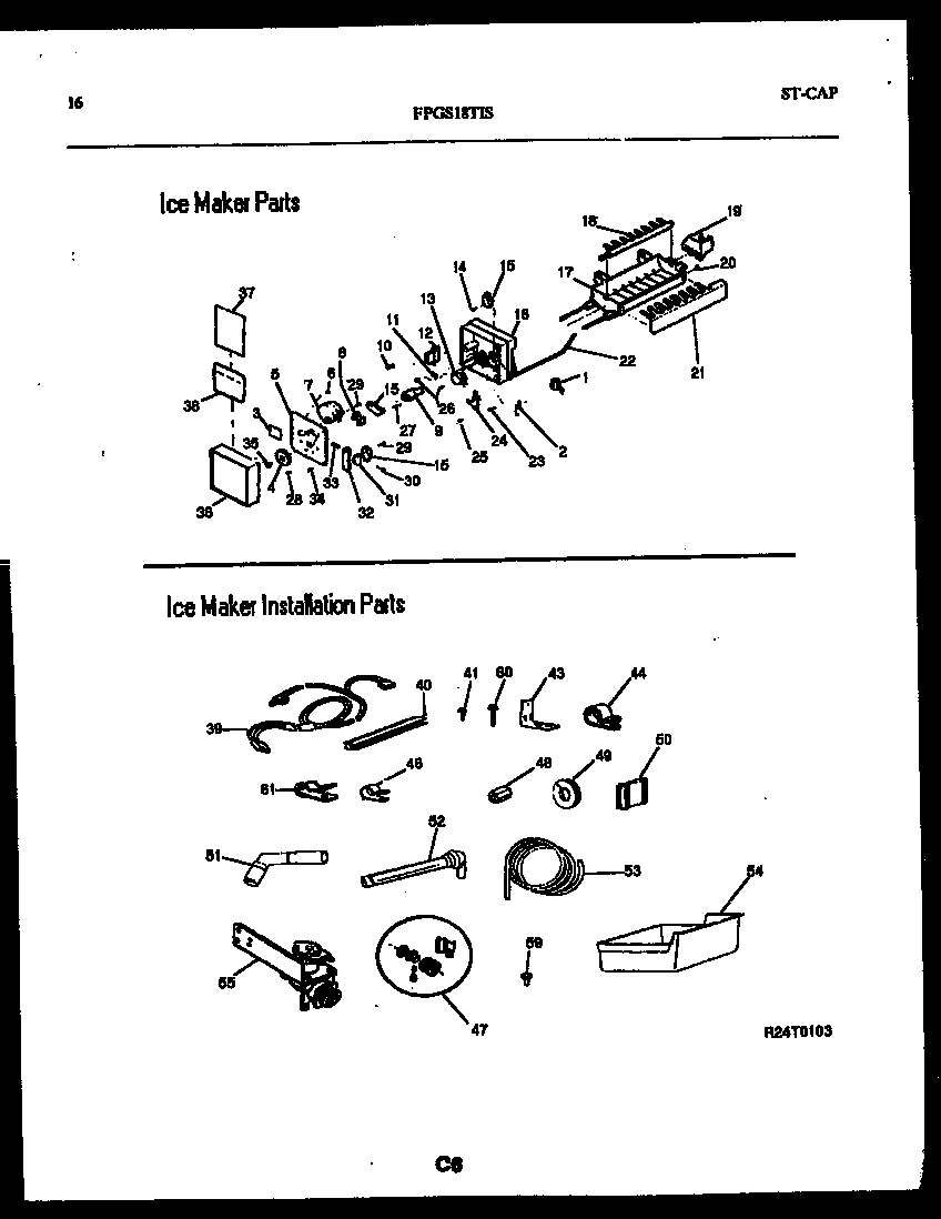 09 - ICE MAKER AND INSTALLATION PARTS