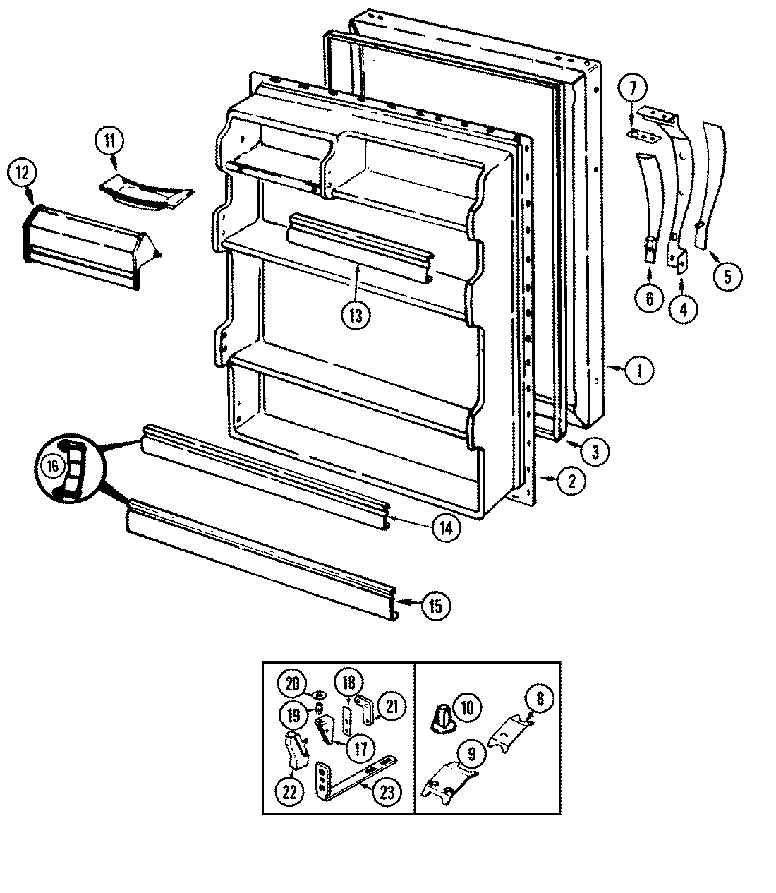 04 - FRESH FOOD DOOR