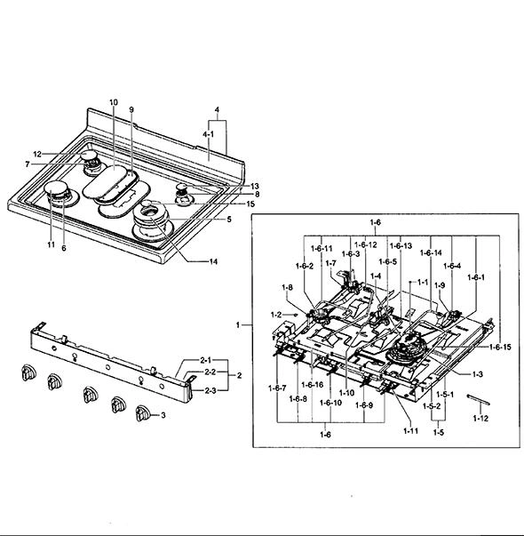 COOKTOP ASSY