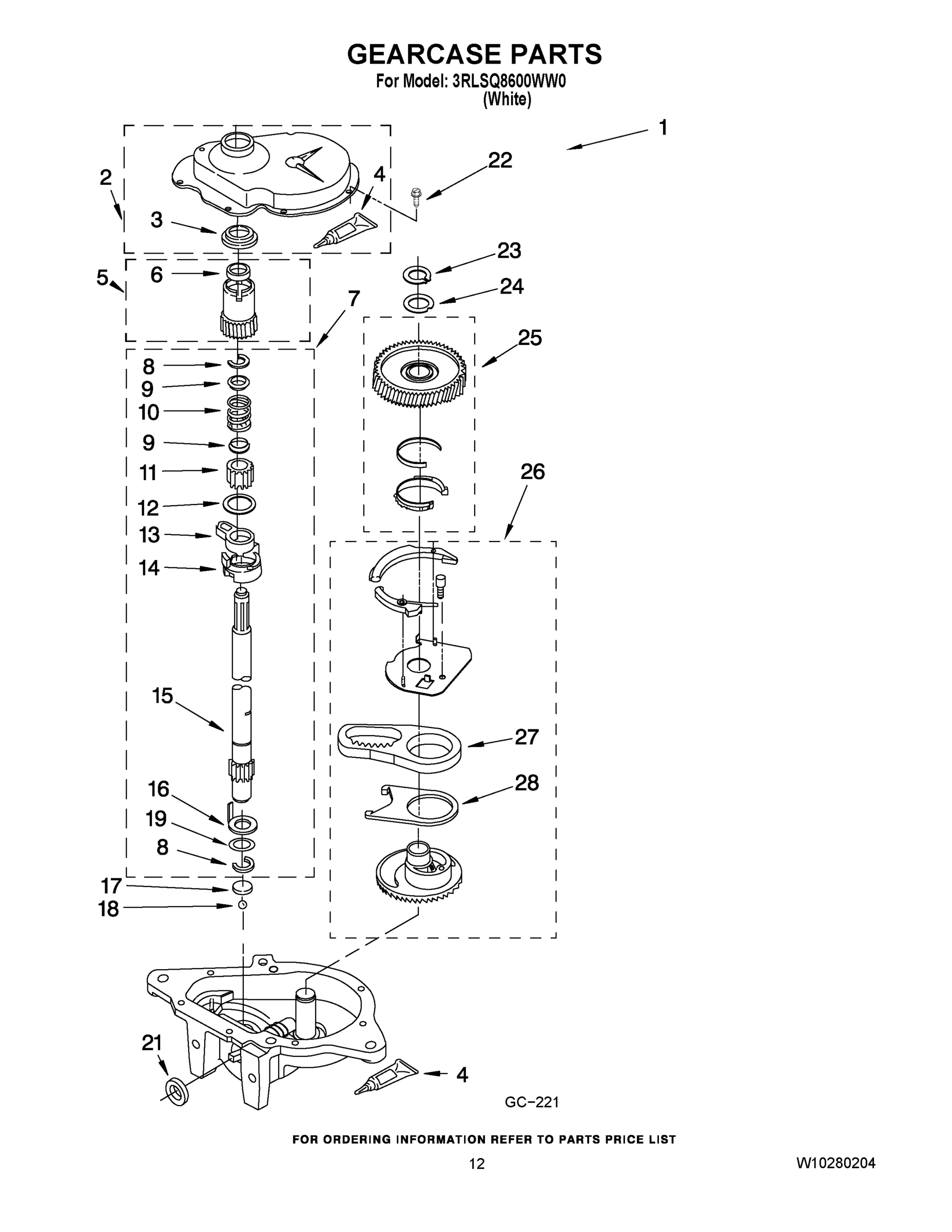 08 - GEARCASE PARTS