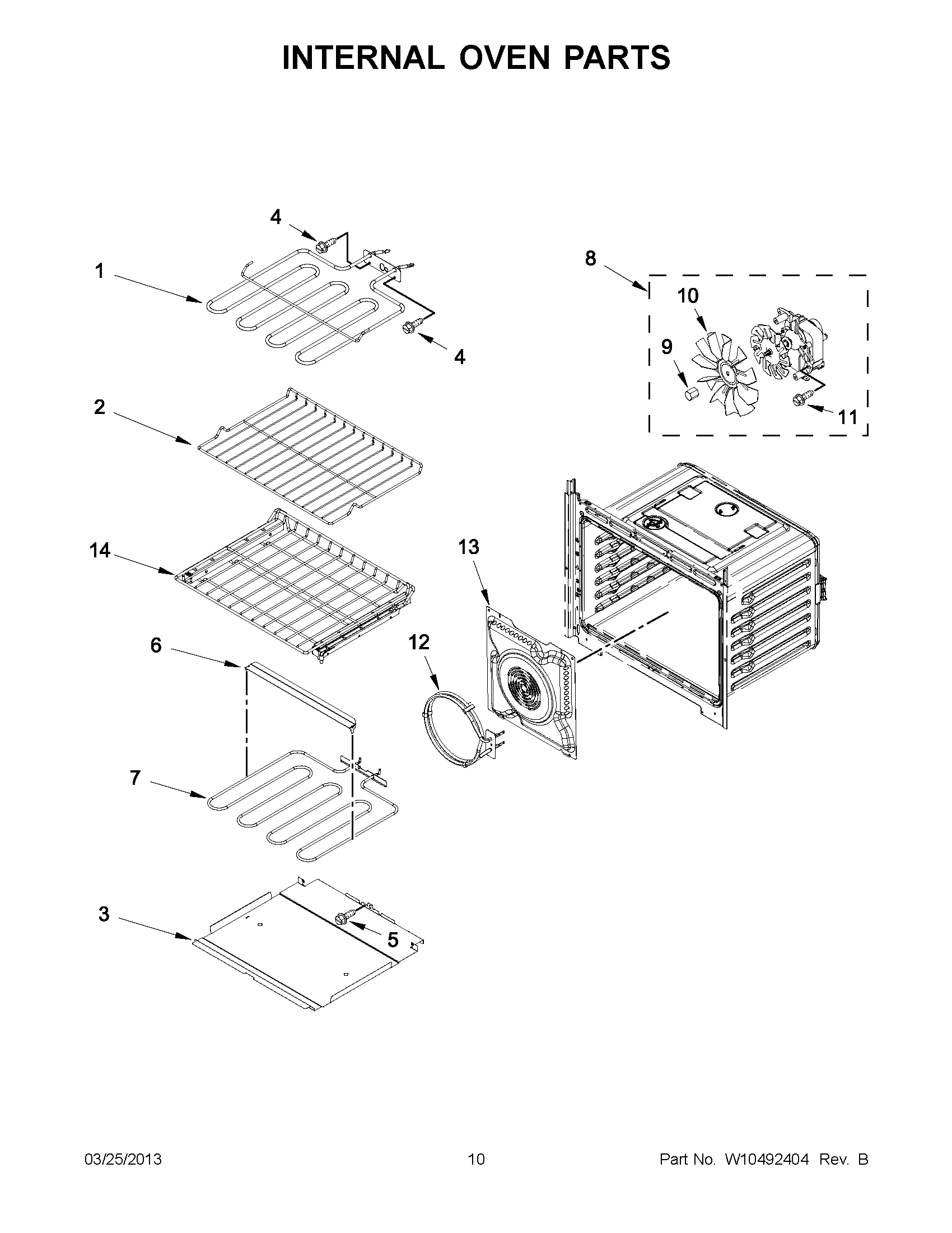 05 - INTERNAL OVEN PARTS