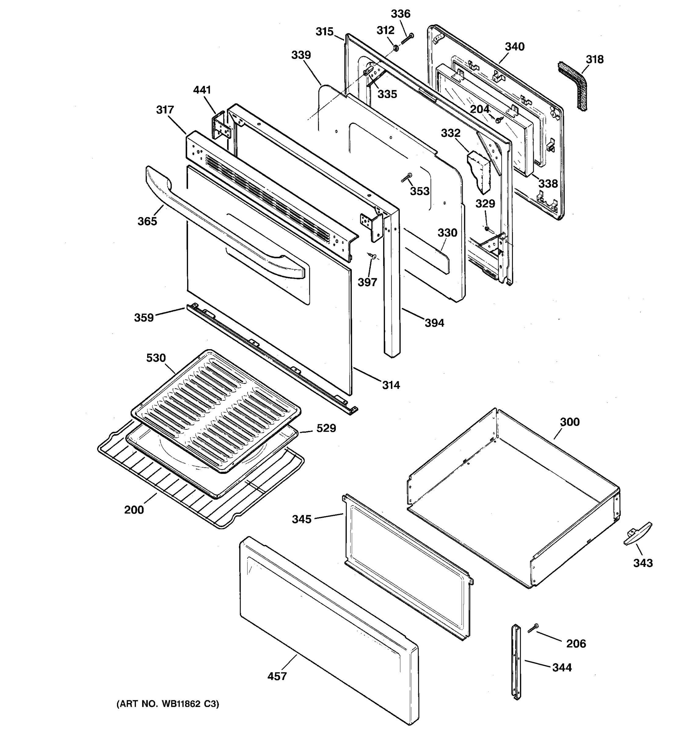 DOOR & DRAWER PARTS