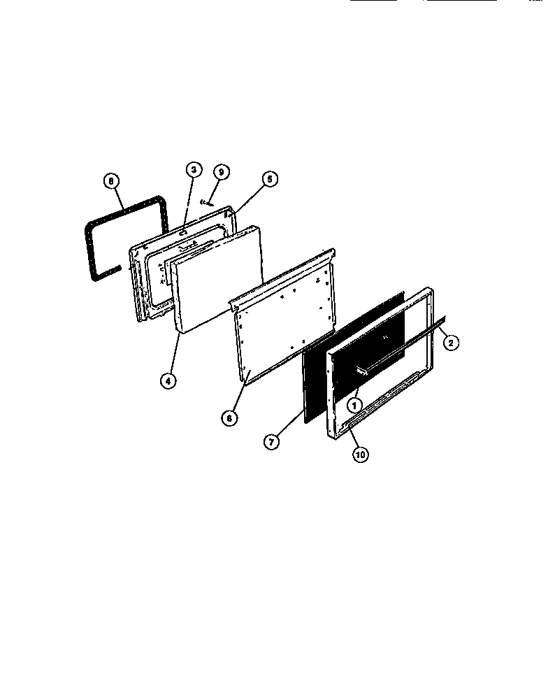 04 - OVEN DOOR