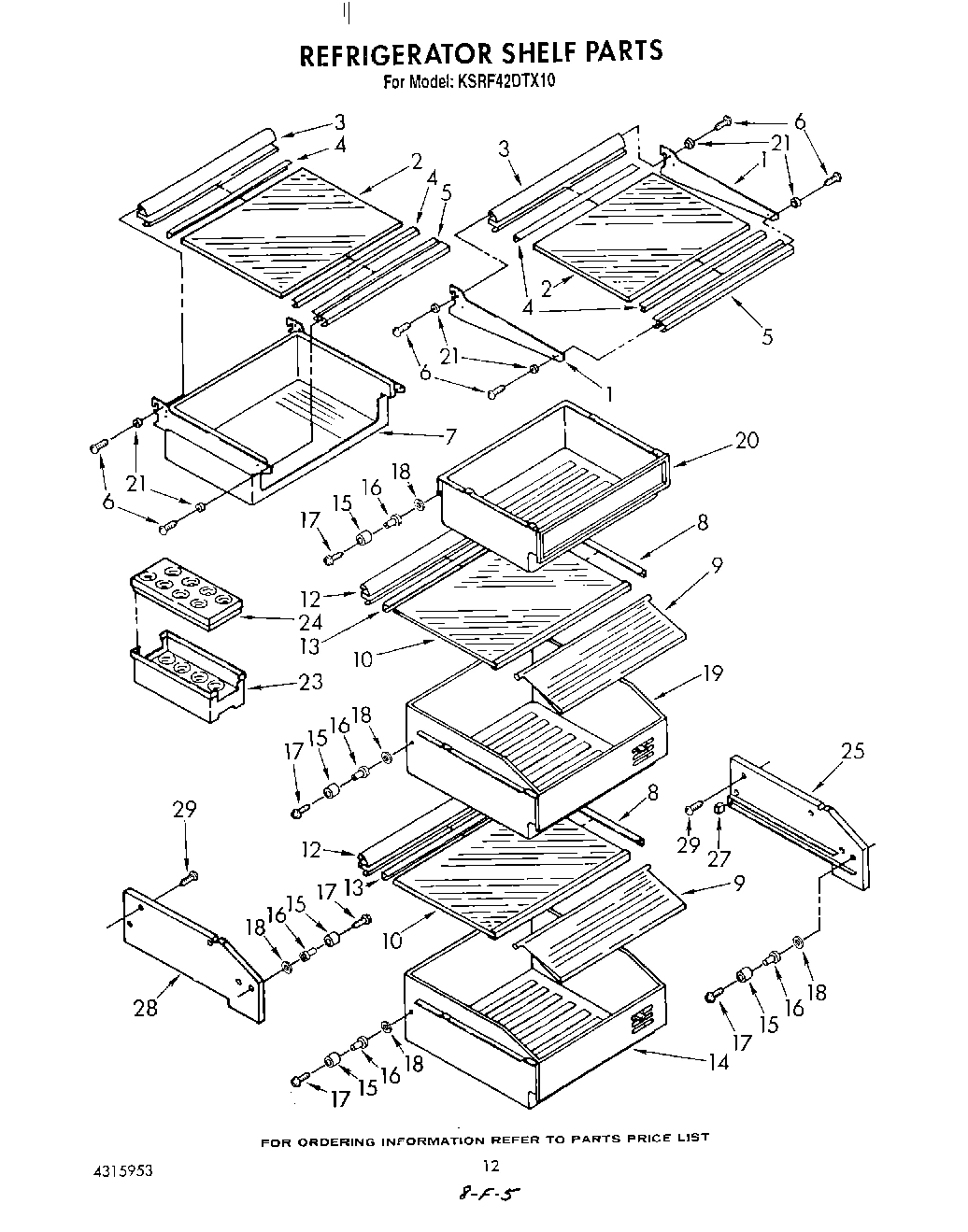 09 - REFRIGERATOR SHELF