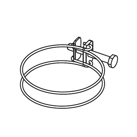 DC65-00014F Samsung Hose Joint Clamper Assemb