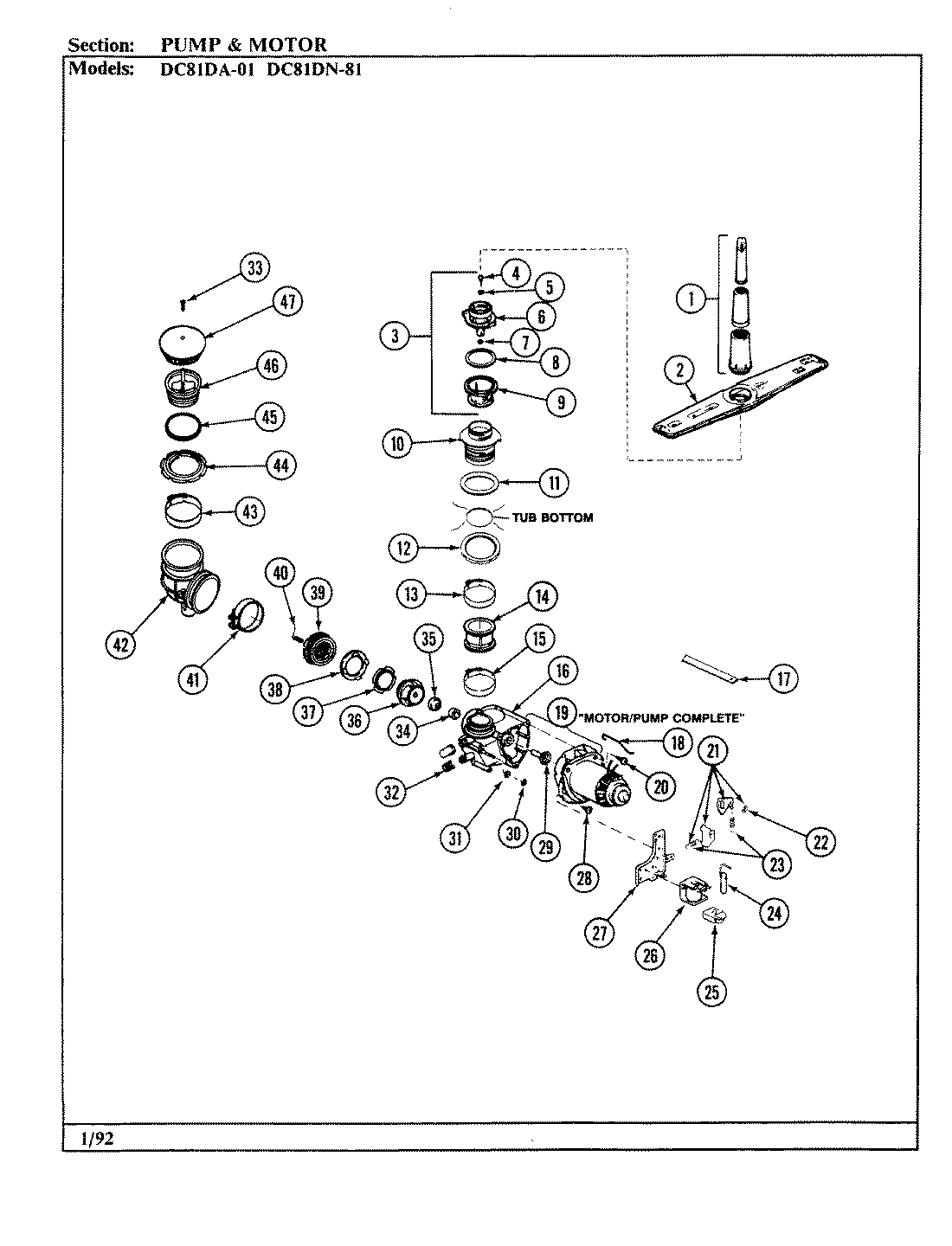 03 - PUMP & MOTOR