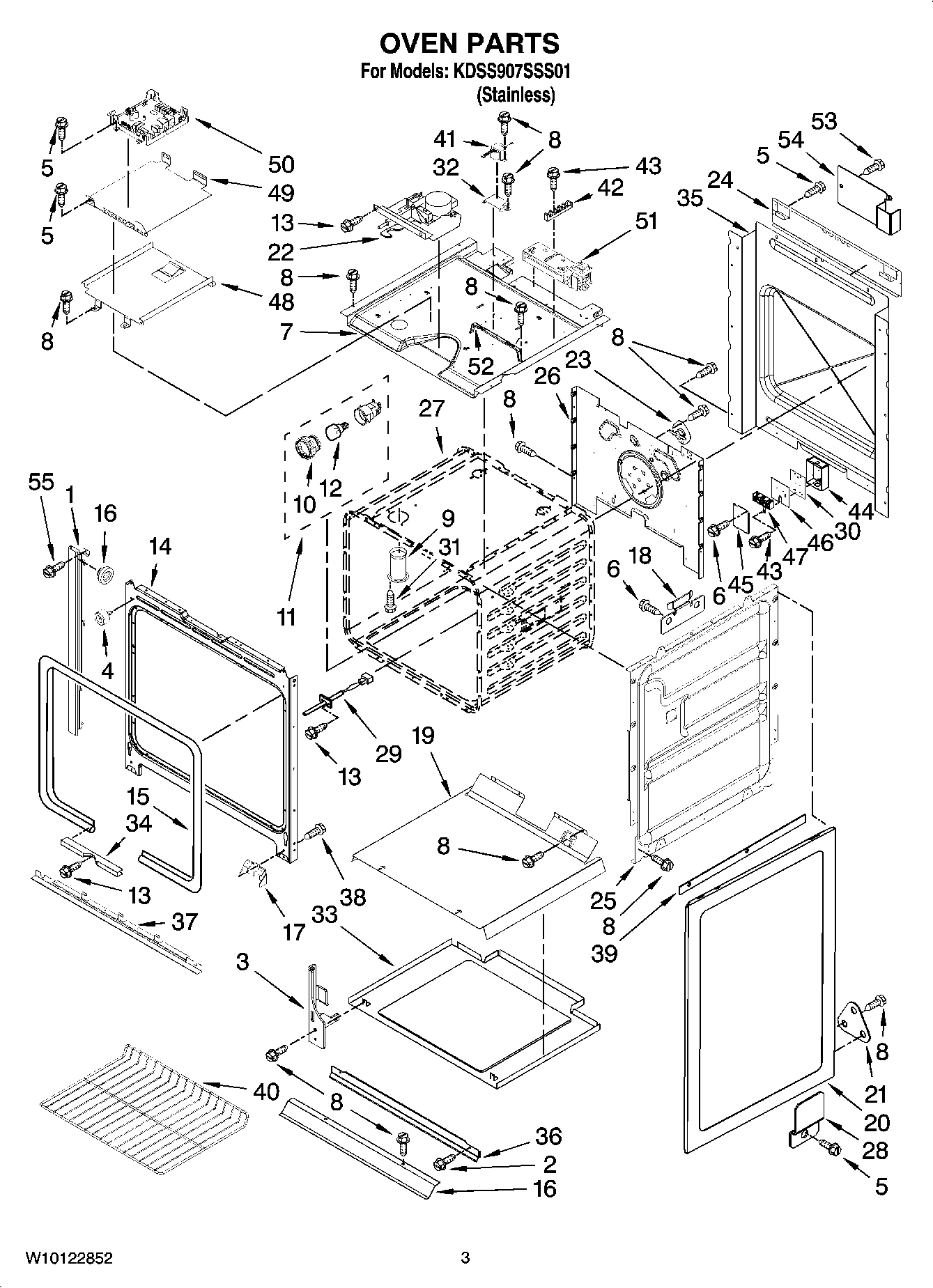 02 - OVEN PARTS