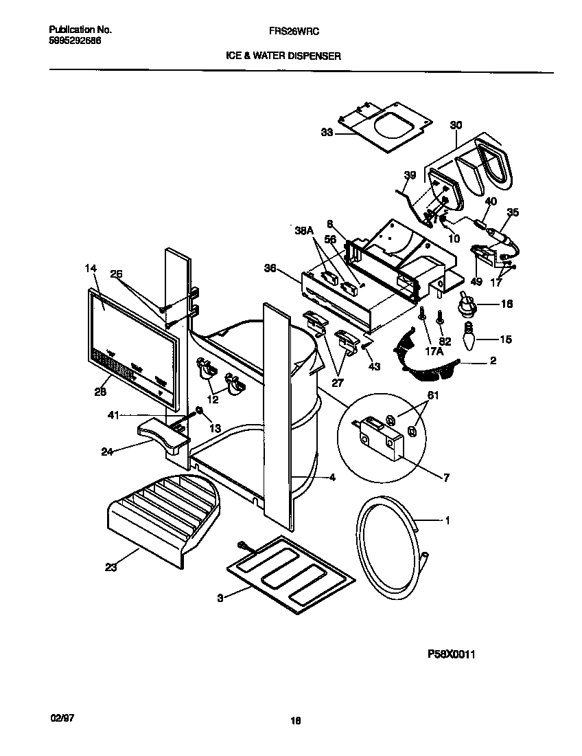 10 - ICE & WATER DISPENSER