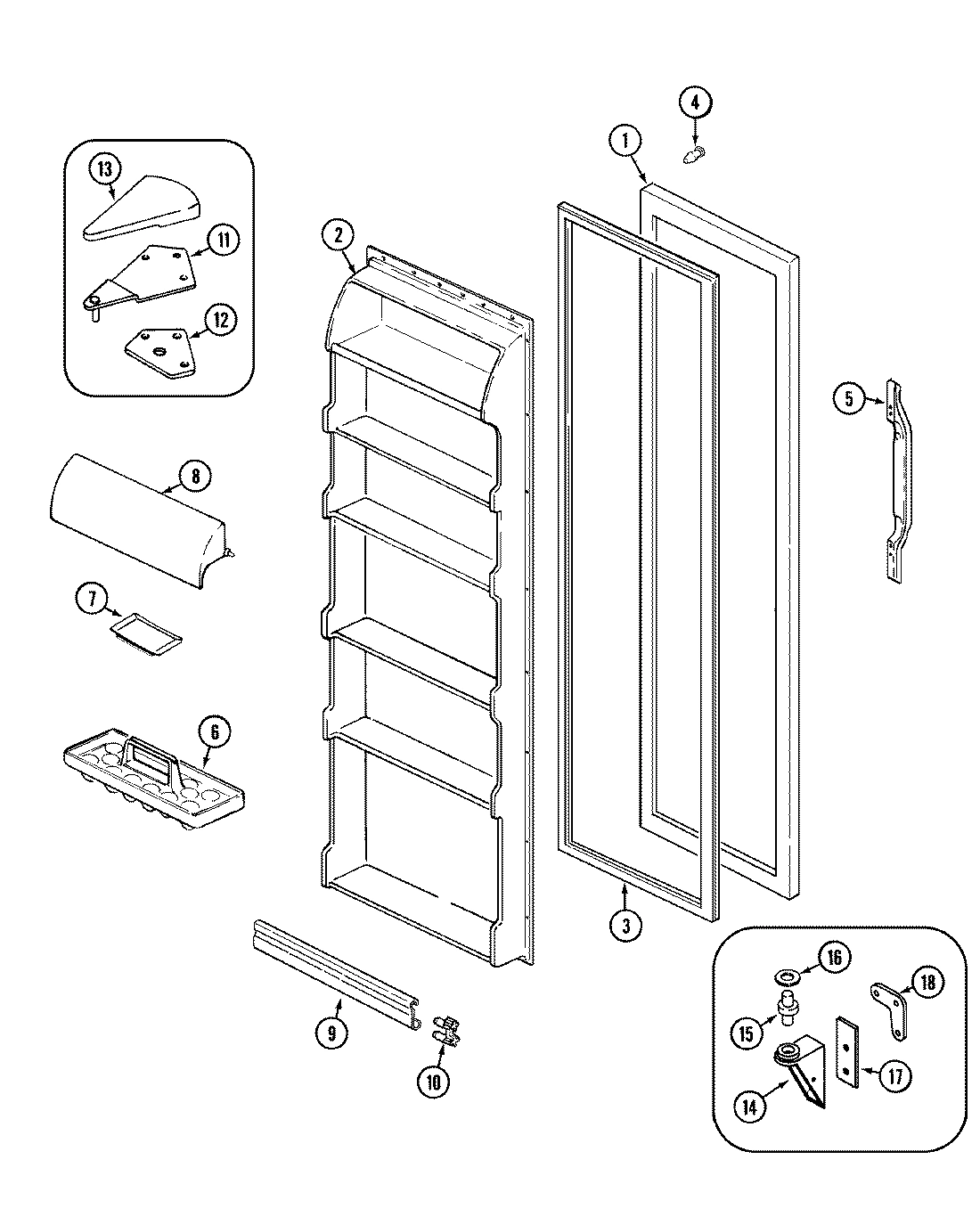 04 - FRESH FOOD DOOR