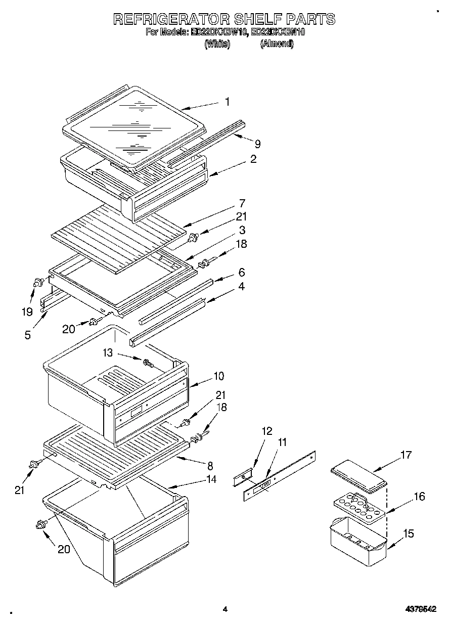 03 - REFRIGERATOR SHELF