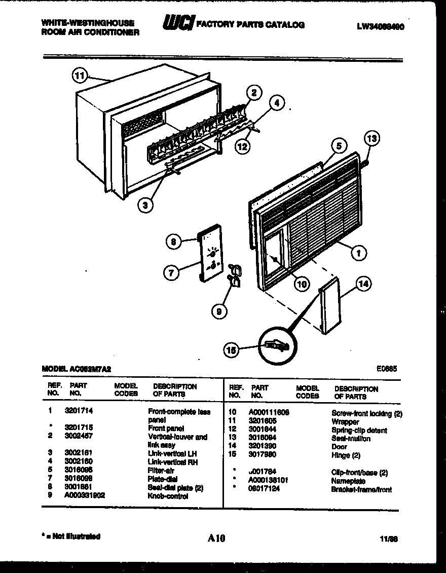 02 - CABINET PARTS