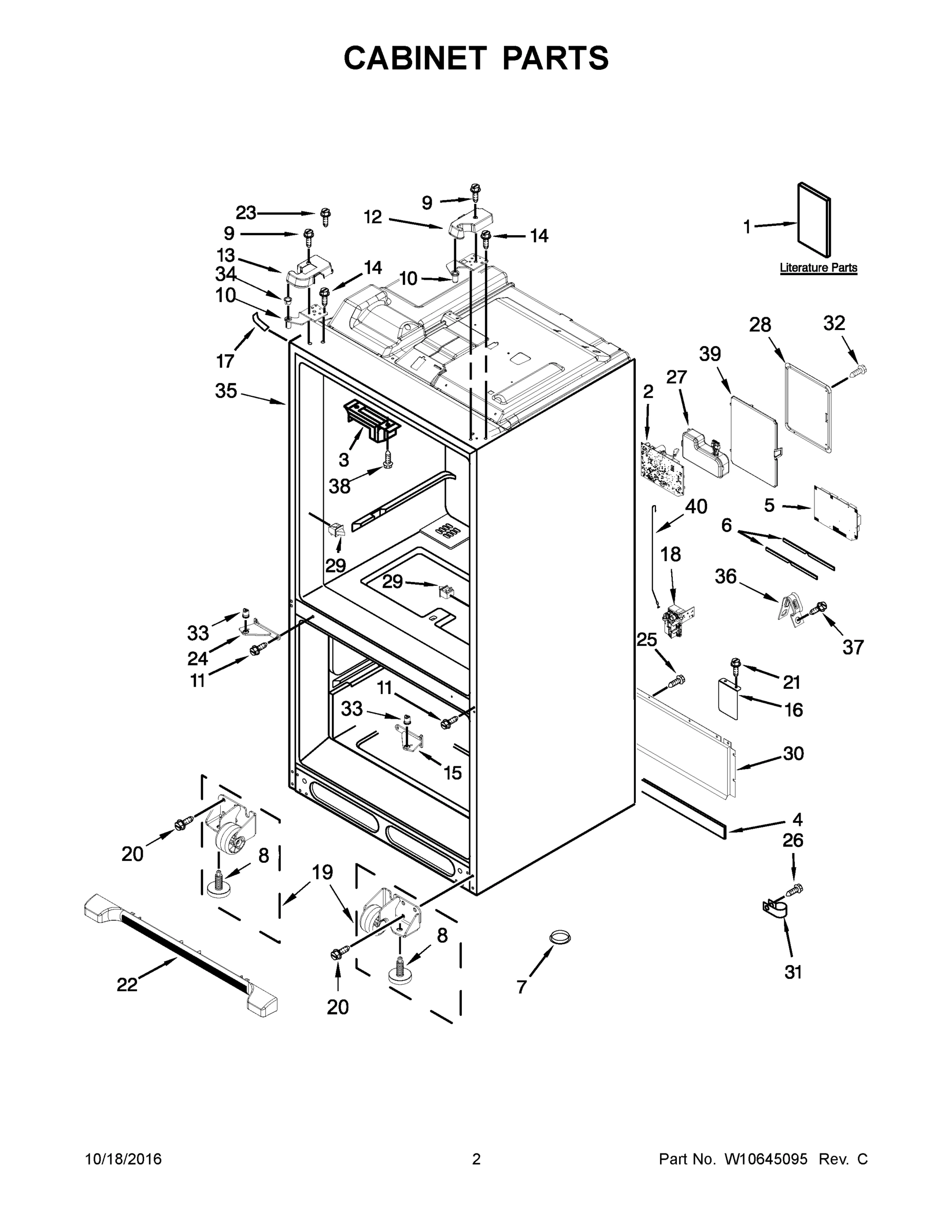02 - CABINET PARTS