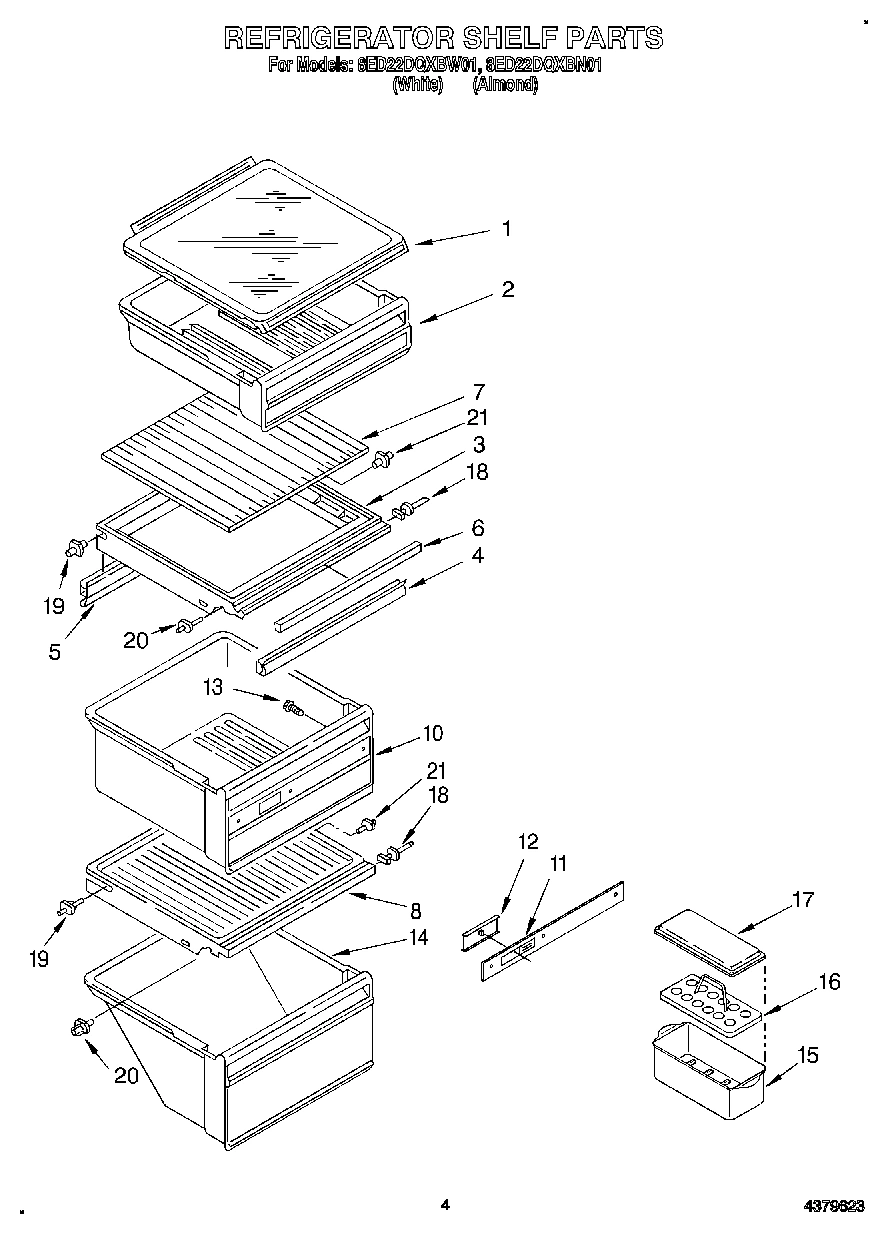 03 - REFRIGERATOR SHELF