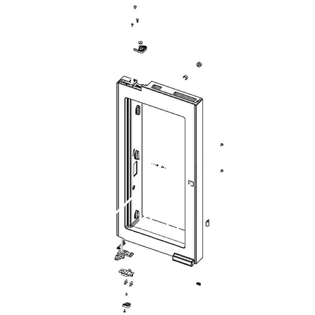DA91-05047W Samsung Refrigerator Left In Door