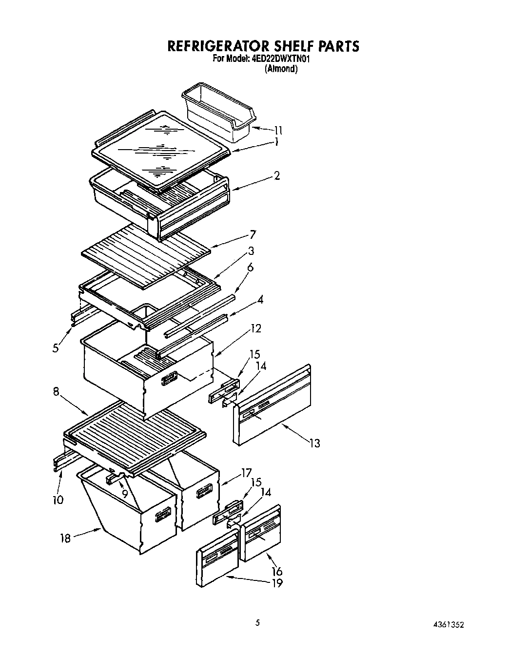 04 - REFRIGERATOR SHELF