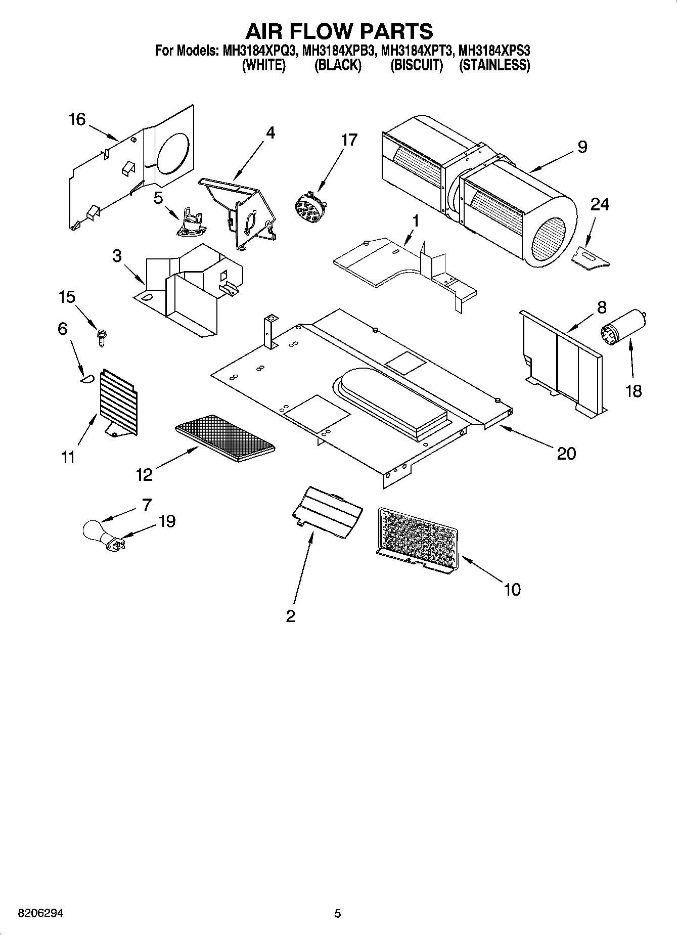 04 - AIR FLOW PARTS